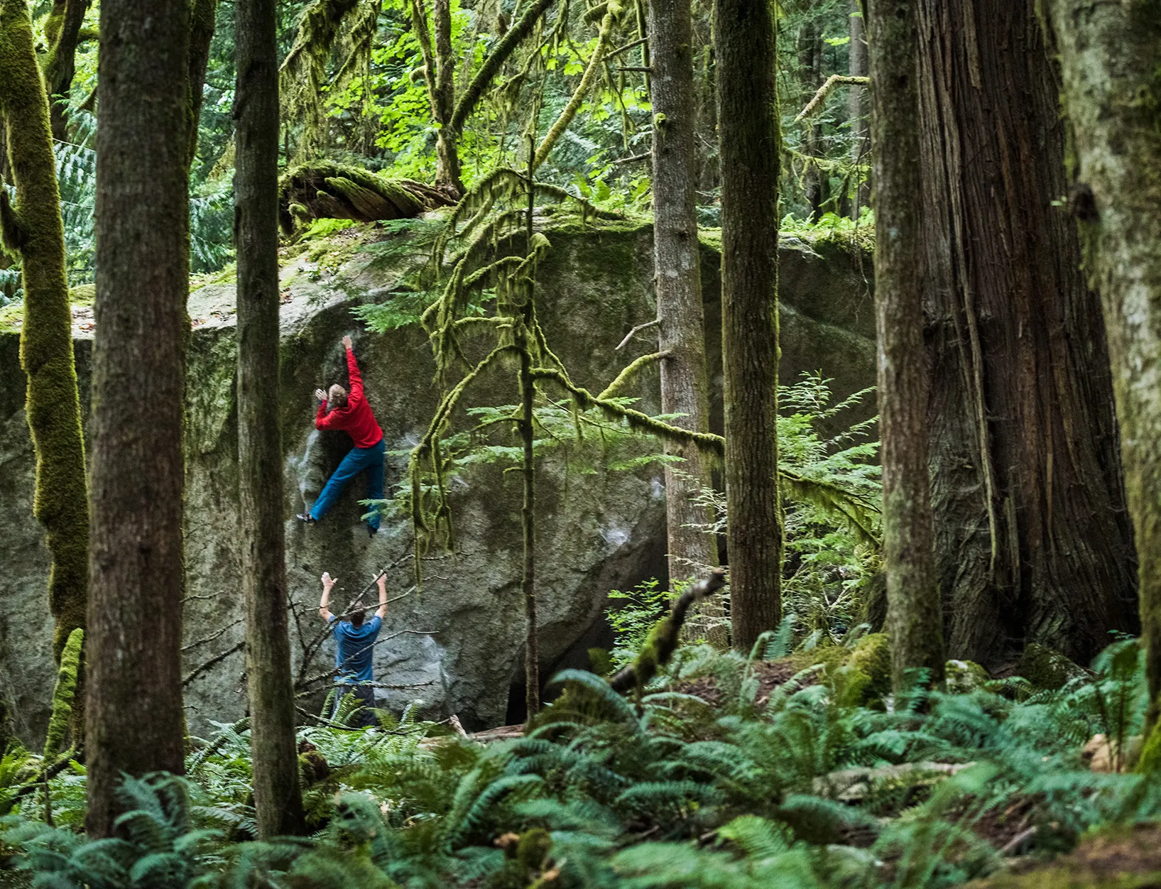Alexander Megos. Squamish, Canada. Photo Ken Etzel