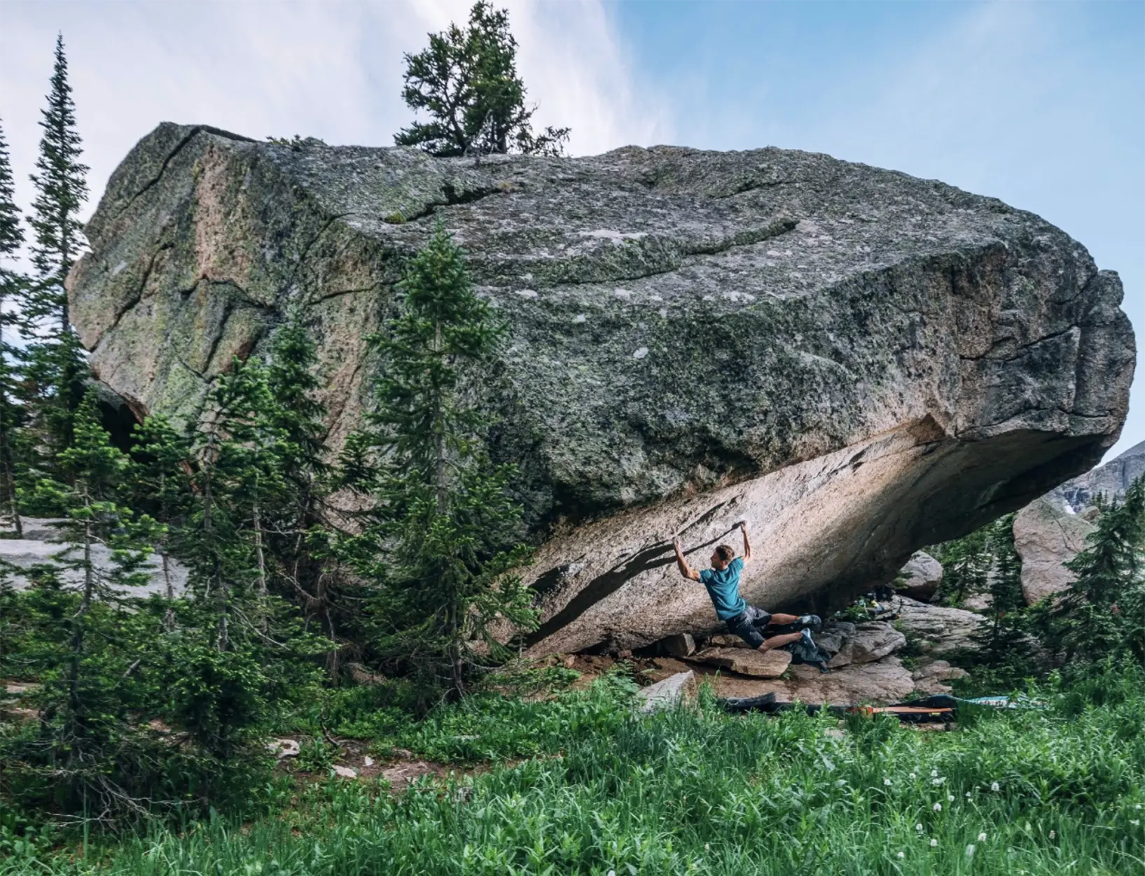 Drew Ruana Box Therapy V16/8C Rocky Mountain National Park. Colorado, USA