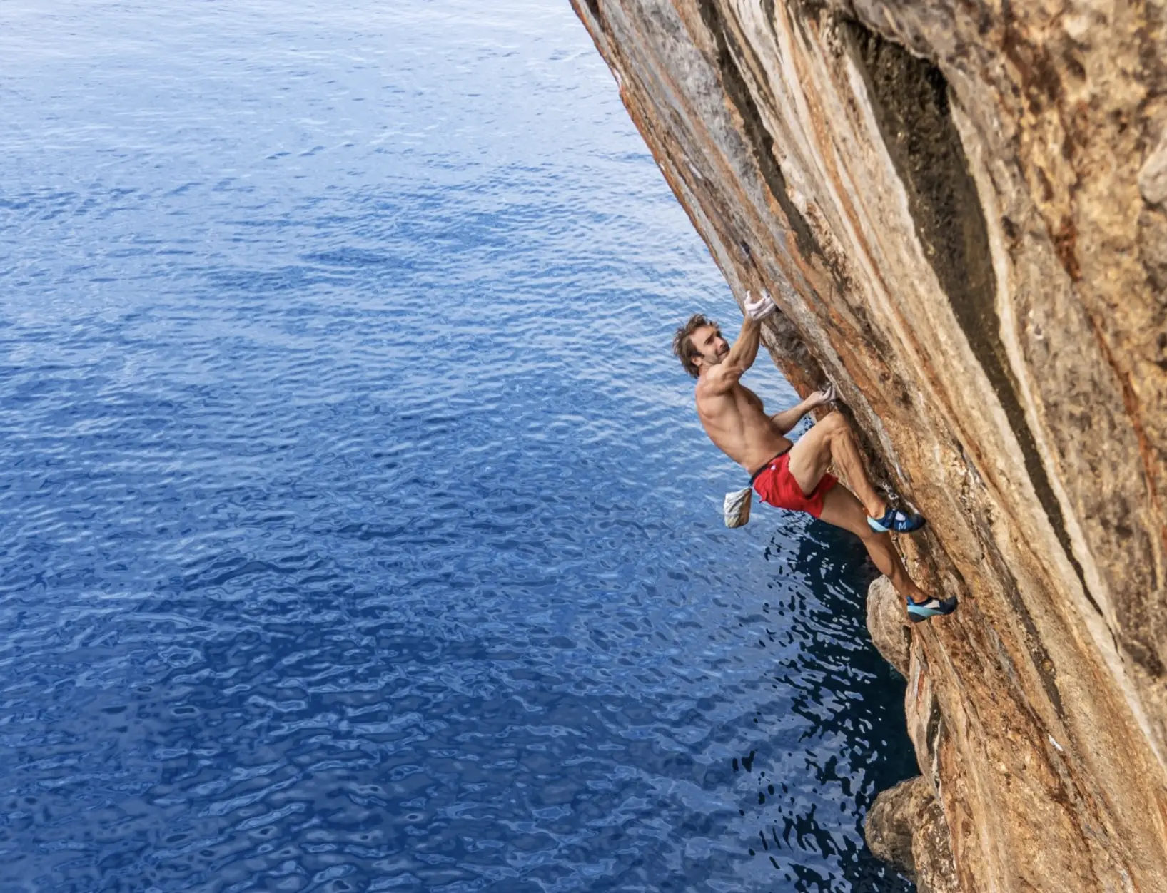 Chris Sharma. Mallorca, Spain. Photo Ricardo Giancola