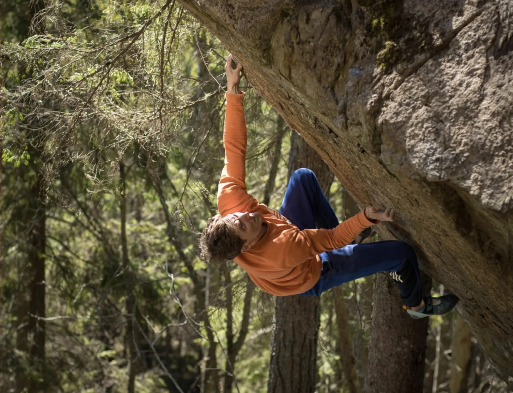 Vadim Timonov. Double or nothing 8A+/B , Rocklands, South Africa. Photo Nikita Tsarev