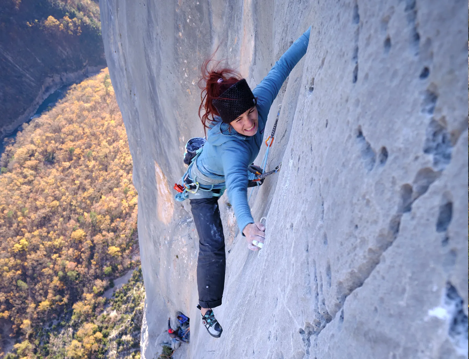 Lise Billon. Verdon, France. Photo Julien Ravanello