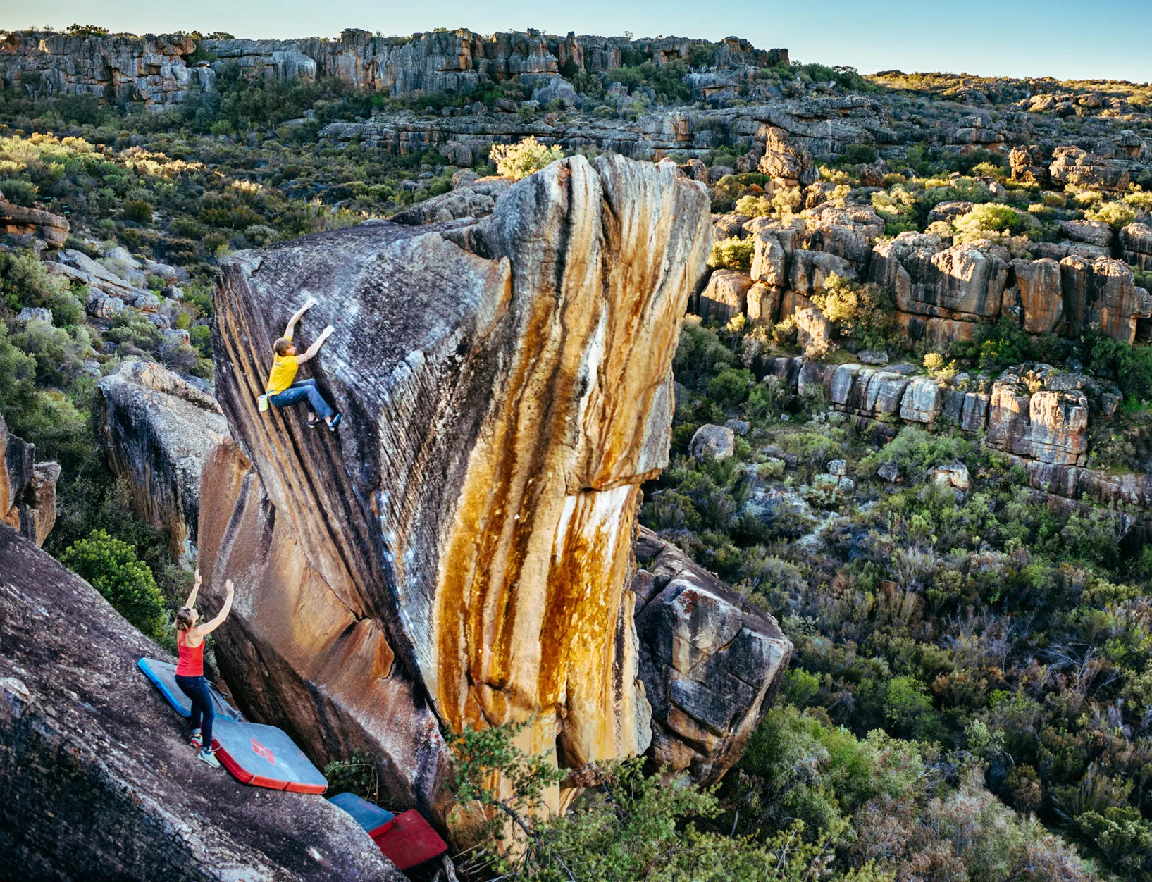 Alex Megos The Finish Line 8C Rocklands South Africa Photo Keenan Takahashi