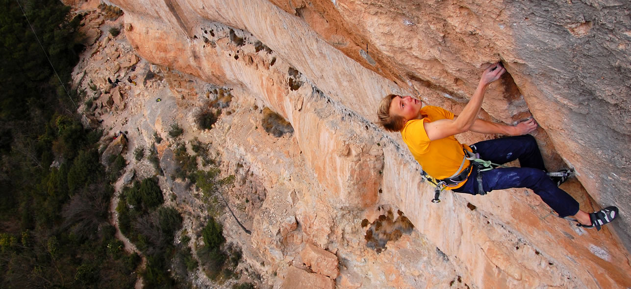 Alex Megos Estado Crítico 9a, Siurana