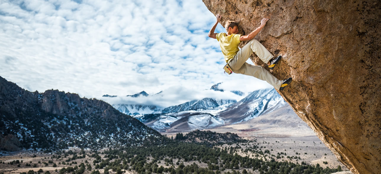 Alex Megos en Bishop (USA)